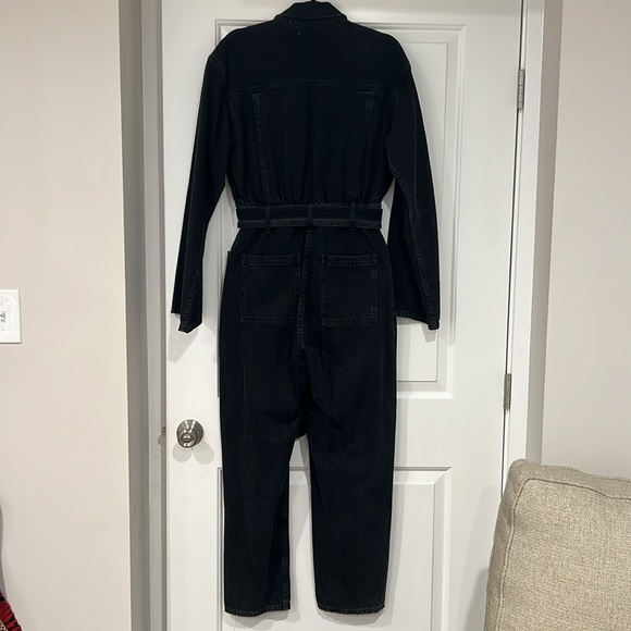 Agolde black denim boiler suit - straight leg - Picture 4 of 4